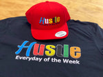 Hustle Everyday of the Week T- Shirt & Snapback Set